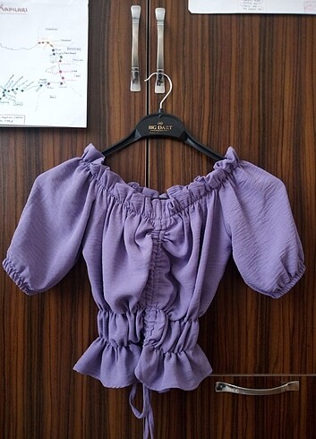 Lila prenses kol crop