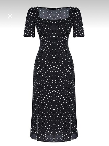 Trendyol puantiyeli elbise - Görsel 6