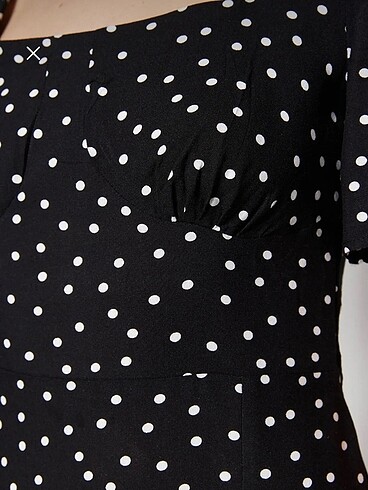 Trendyol puantiyeli elbise - Görsel 7
