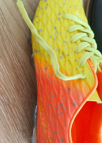 Sarı Yılan Desenli Erkek Futbol Ayakkabısı - Görsel 6