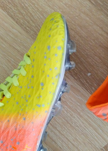 Sarı Yılan Desenli Erkek Futbol Ayakkabısı - Görsel 7