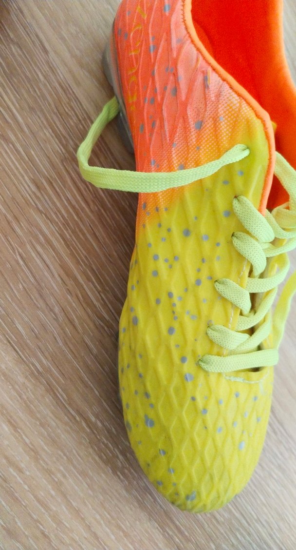 Sarı Yılan Desenli Erkek Futbol Ayakkabısı - Görsel 5