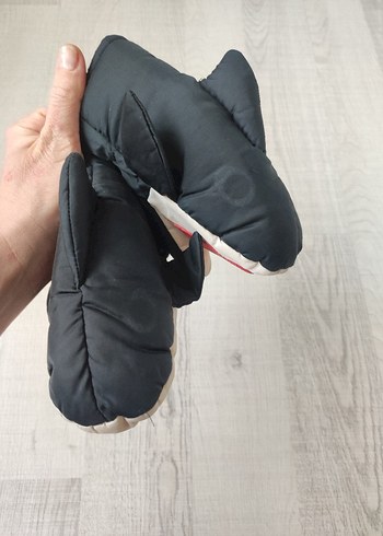 Erkek Çocuk Siyah Biker Eldiven - Görsel 5