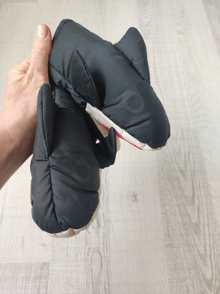 Erkek Çocuk Siyah Biker Eldiven - Görsel 5