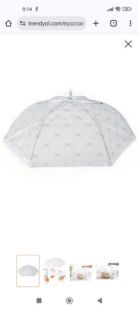 Tül şemsiye - Görsel 4