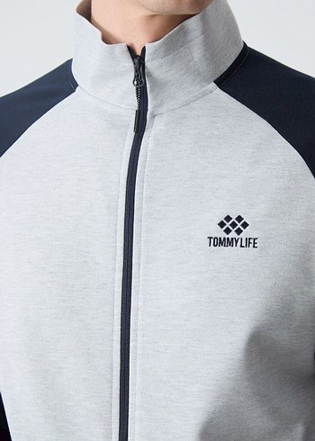 siyah gri erkek eşofman takımı - Görsel 2