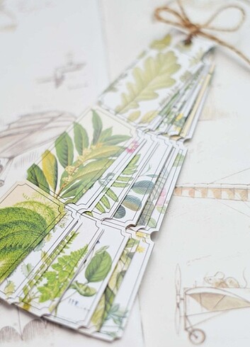 Beden Şerit Sticker Kitabı Scrapbook & Journal
