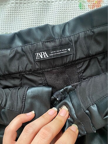 Zara Zara Deri Şort