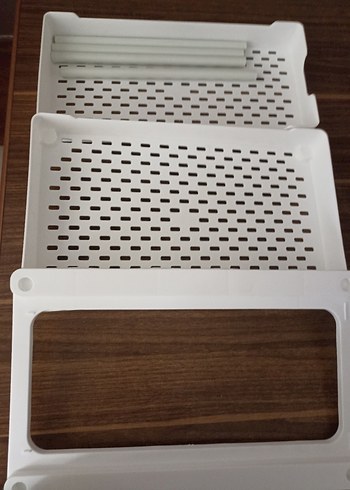 Beyaz Geniş Raf 40x24 cm - Görsel 5