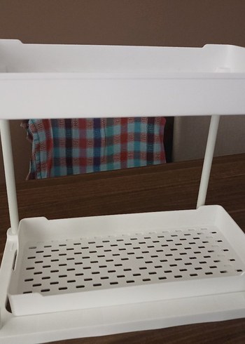 Beyaz Geniş Raf 40x24 cm - Görsel 6