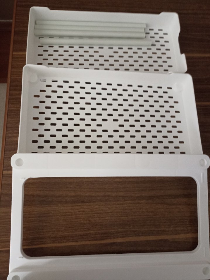 Beyaz Geniş Raf 40x24 cm - Görsel 5