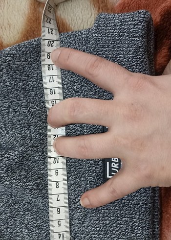 Gri Örme Çocuk Bere ve Ayıcıklı Eldiven Seti - Görsel 5