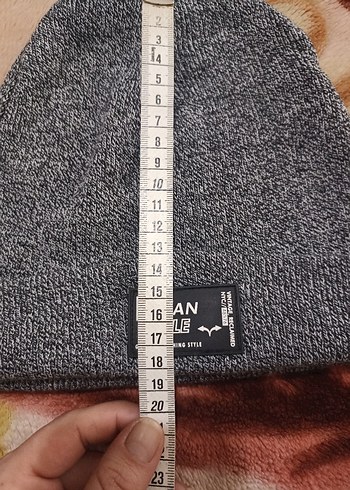 Gri Örme Çocuk Bere ve Ayıcıklı Eldiven Seti - Görsel 6