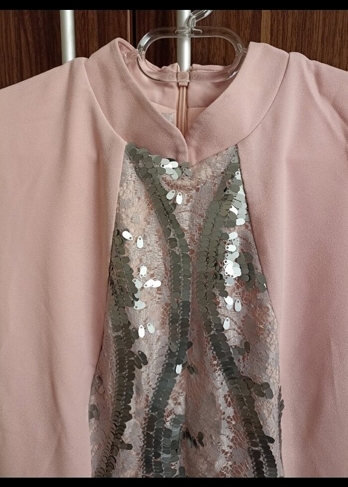 Tesettür abiye elbise - Görsel 2