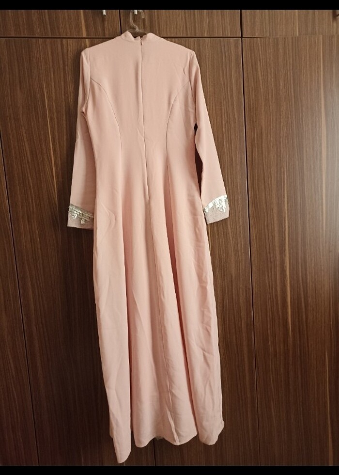 Tesettür abiye elbise - Görsel 4