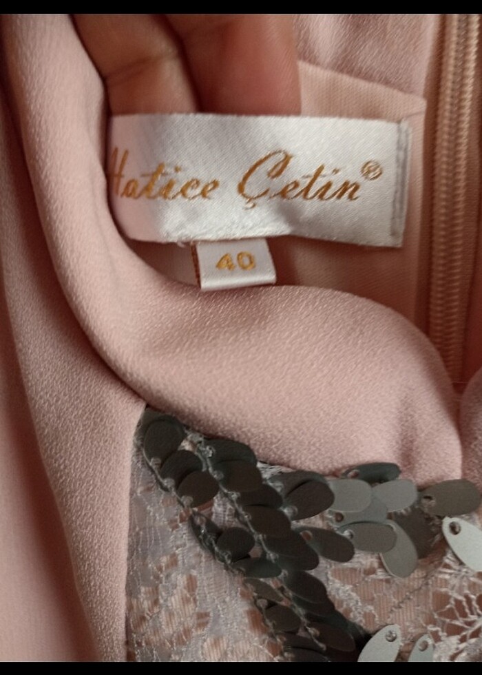 Tesettür abiye elbise - Görsel 5