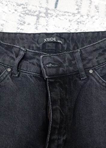 36 Beden Siyah mom jean