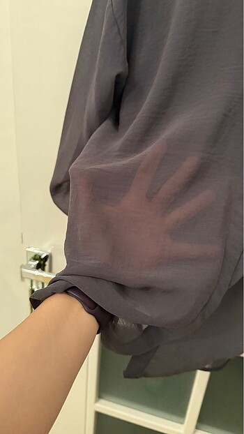 l Beden Batik oversize gömlek