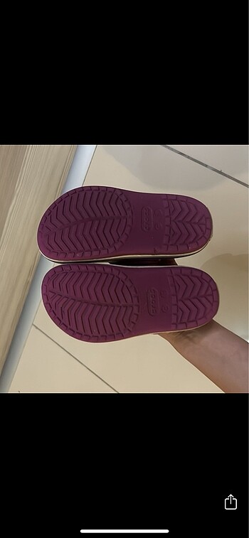 28 Beden mor Renk Orjinal Crocs C11 28-29 numara