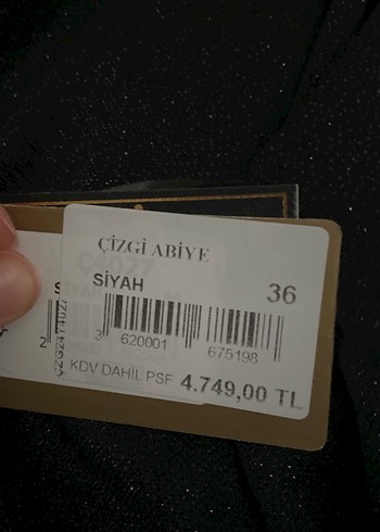 36 Beden Siyah Straplez Drapeli Midi Elbise