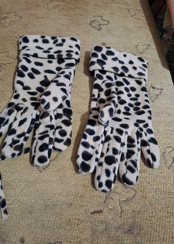 polar 
atkı ,eldiven, deri eldiven - Görsel 3