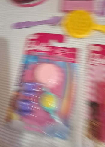Pastel Pembe Barbie Oyun Seti - Görsel 8