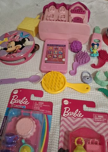 Pastel Pembe Barbie Oyun Seti - Görsel 5