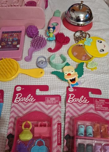 Pastel Pembe Barbie Oyun Seti - Görsel 4