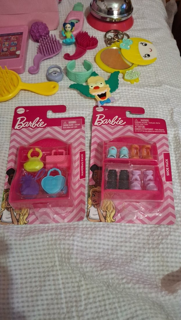 Pastel Pembe Barbie Oyun Seti - Görsel 3