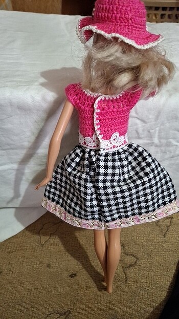  Beden Renk Barbie bebek elbise