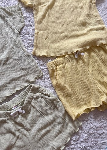 Pastel Sarı Çocuk Atlet - Görsel 4