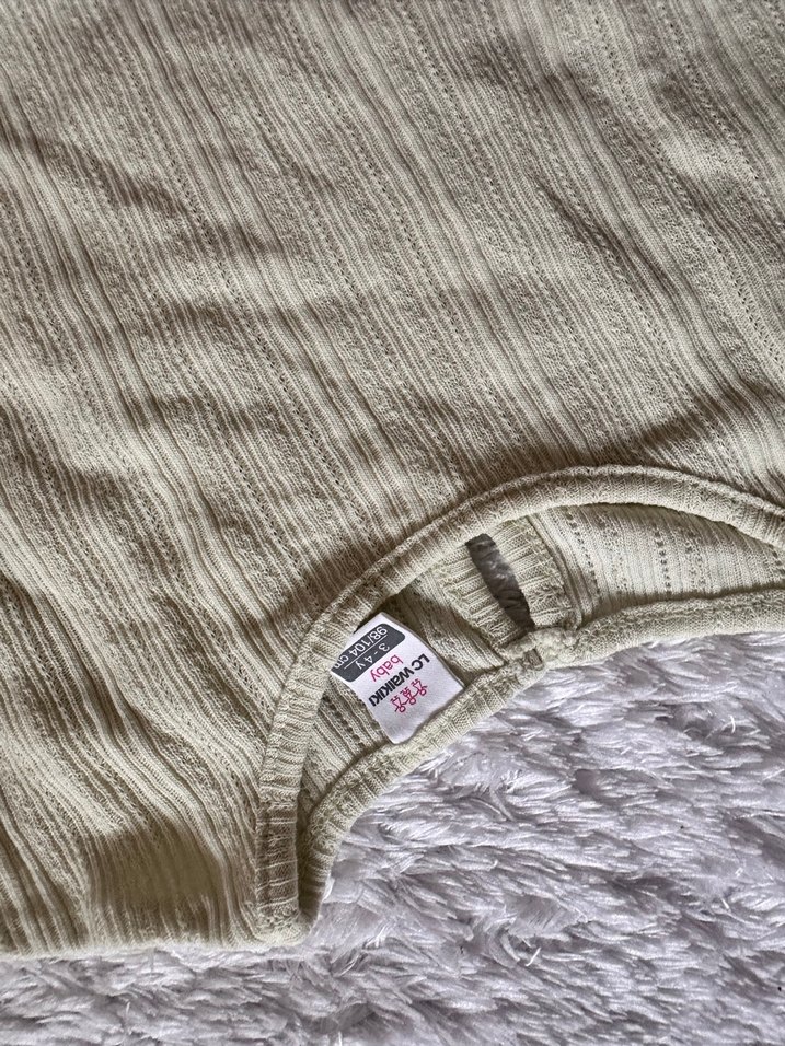 Pastel Sarı Çocuk Atlet - Görsel 2