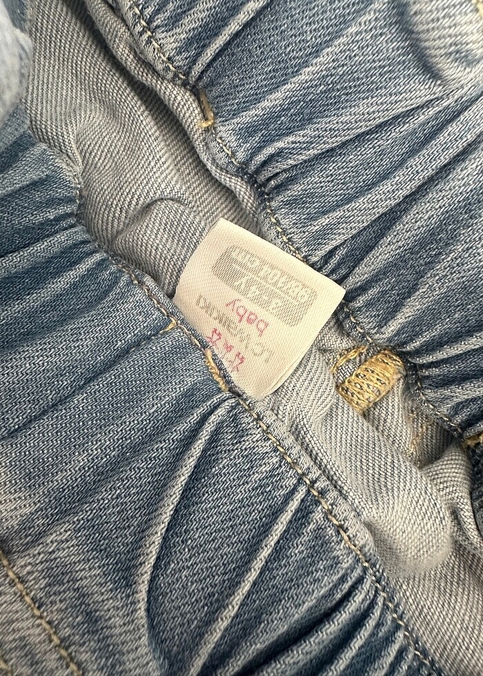 Jean şort - Görsel 4