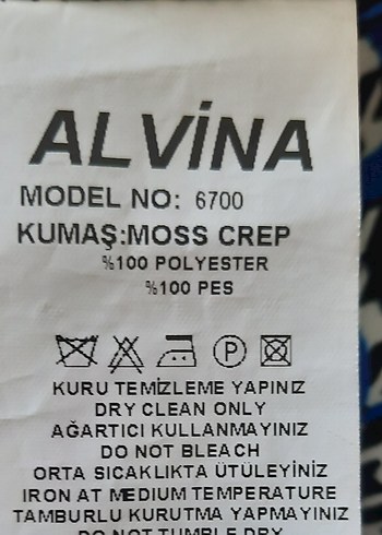 l Beden mavi Renk Alvina uzun Etek