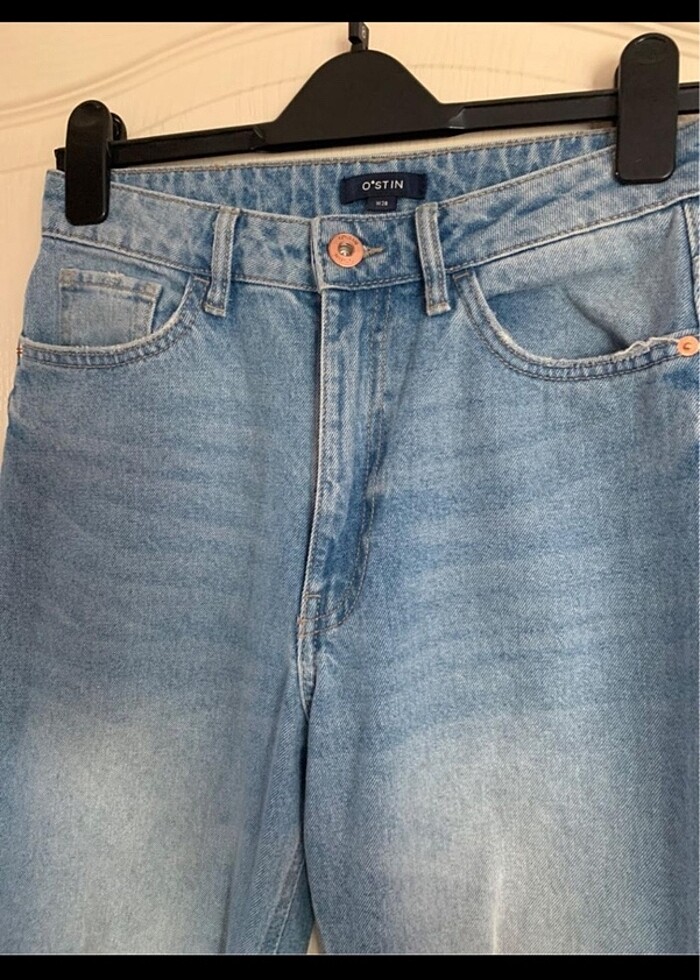 Düz kesim kot pantolon - Görsel 3