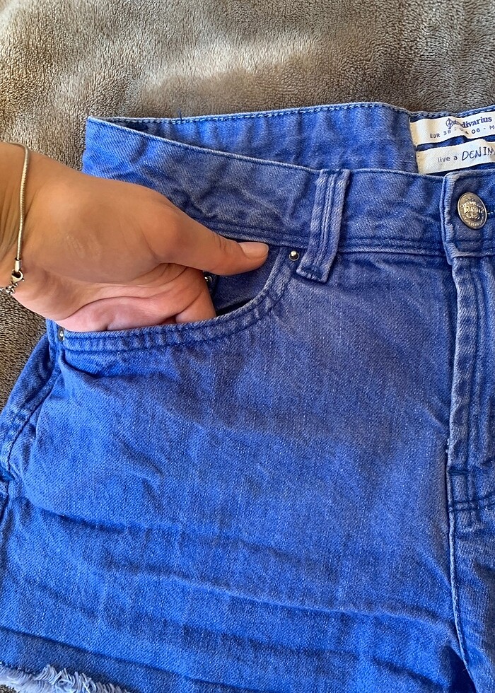 Kot şort - Görsel 4