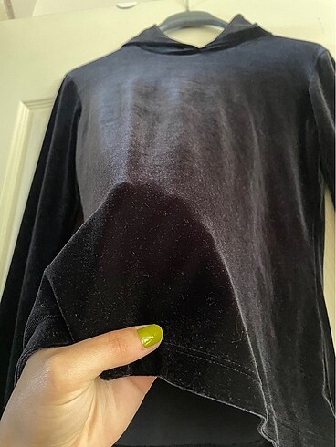 Kadife sweatshirt - Görsel 2