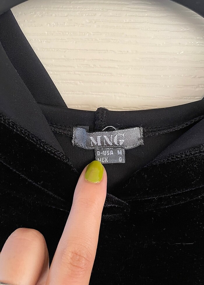 Kadife sweatshirt - Görsel 3