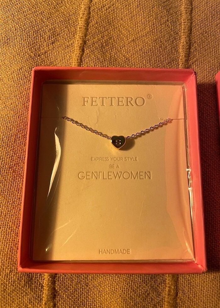 S harfli kolye - Görsel 4