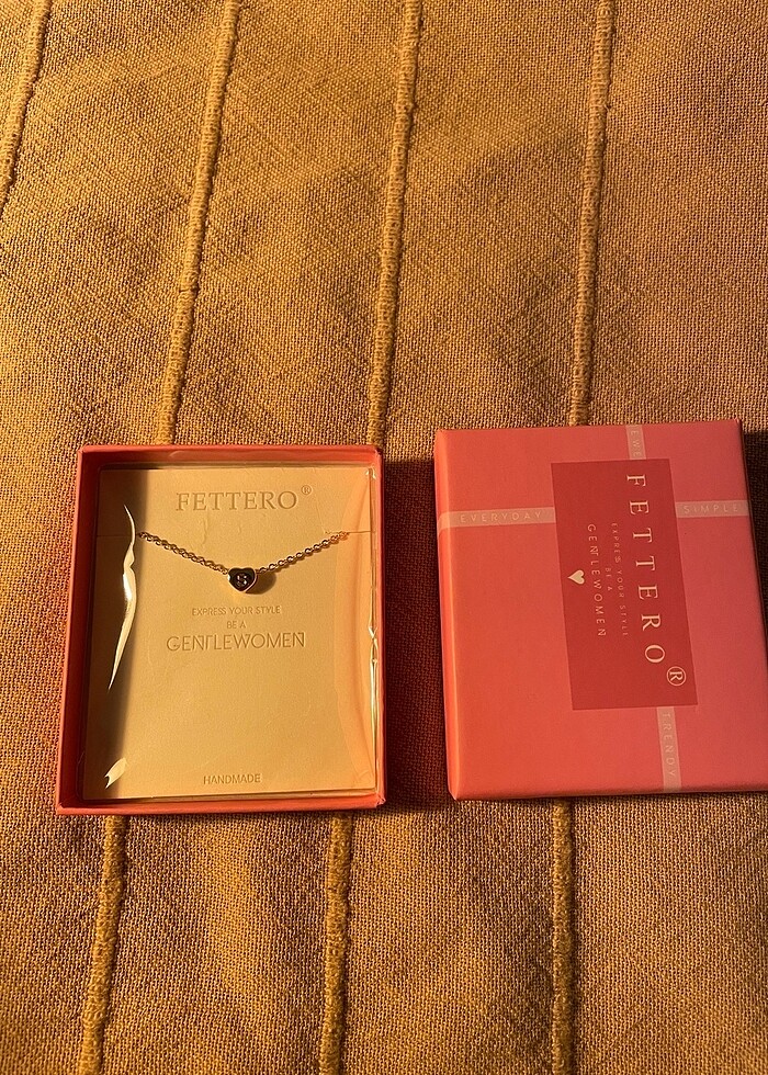 S harfli kolye - Görsel 2