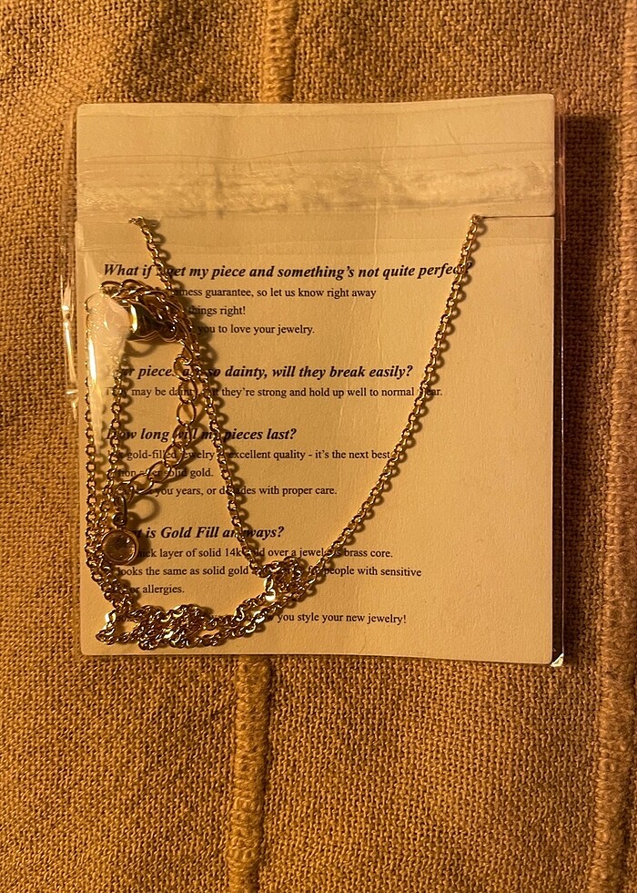 S harfli kolye - Görsel 5