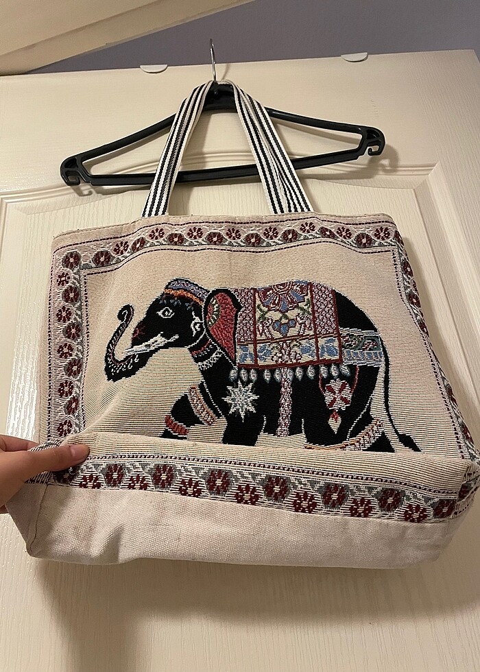 Bohem plaj çantası - Görsel 3