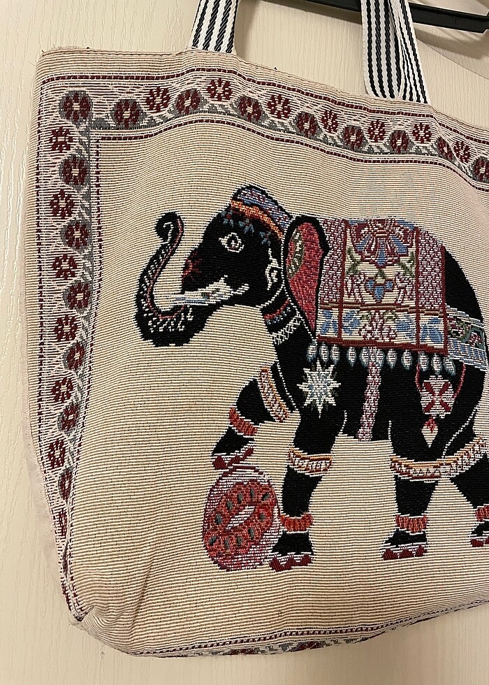 Bohem plaj çantası - Görsel 2