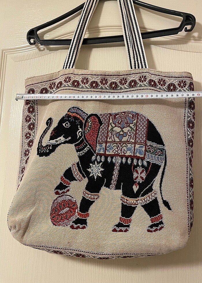 Bohem plaj çantası - Görsel 5