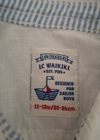 Erkek Çocuk Beyaz Kısa Kollu Pamuklu Gömlek - Görsel 5