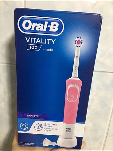  Beden Braun Oral B şarjlı diş fırçası