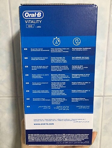  Beden Renk Braun Oral B şarjlı diş fırçası