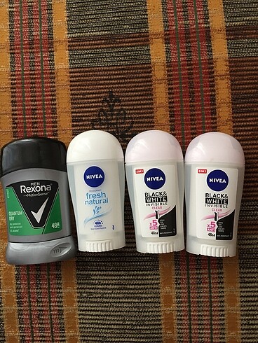 Nivea ve Rexona Stick deo