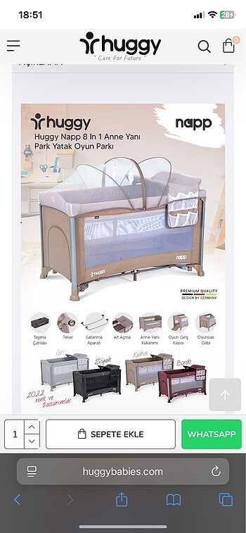 Huggy Napp park beşik