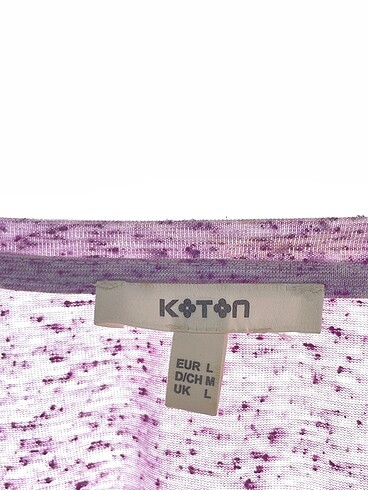 l Beden çeşitli Renk Koton Bluz %70 İndirimli.